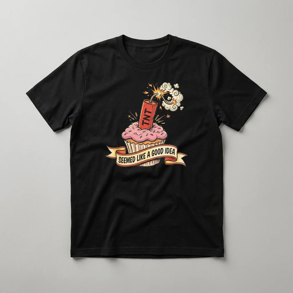 Street Drum Machine 16-Pads — Classic Streetwear T-Shirt (Jet Black)
