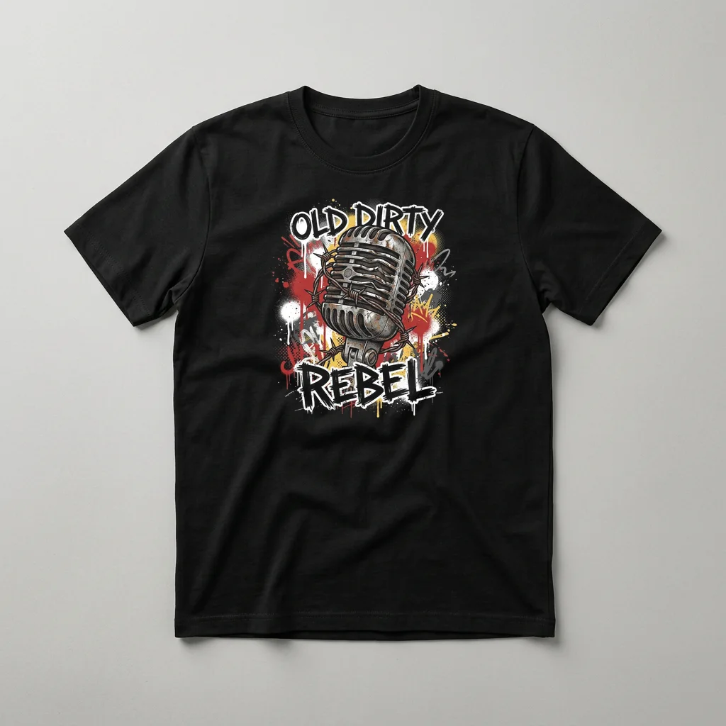 Shoulder Devil Whispering — Classic Streetwear T-Shirt (Jet Black)