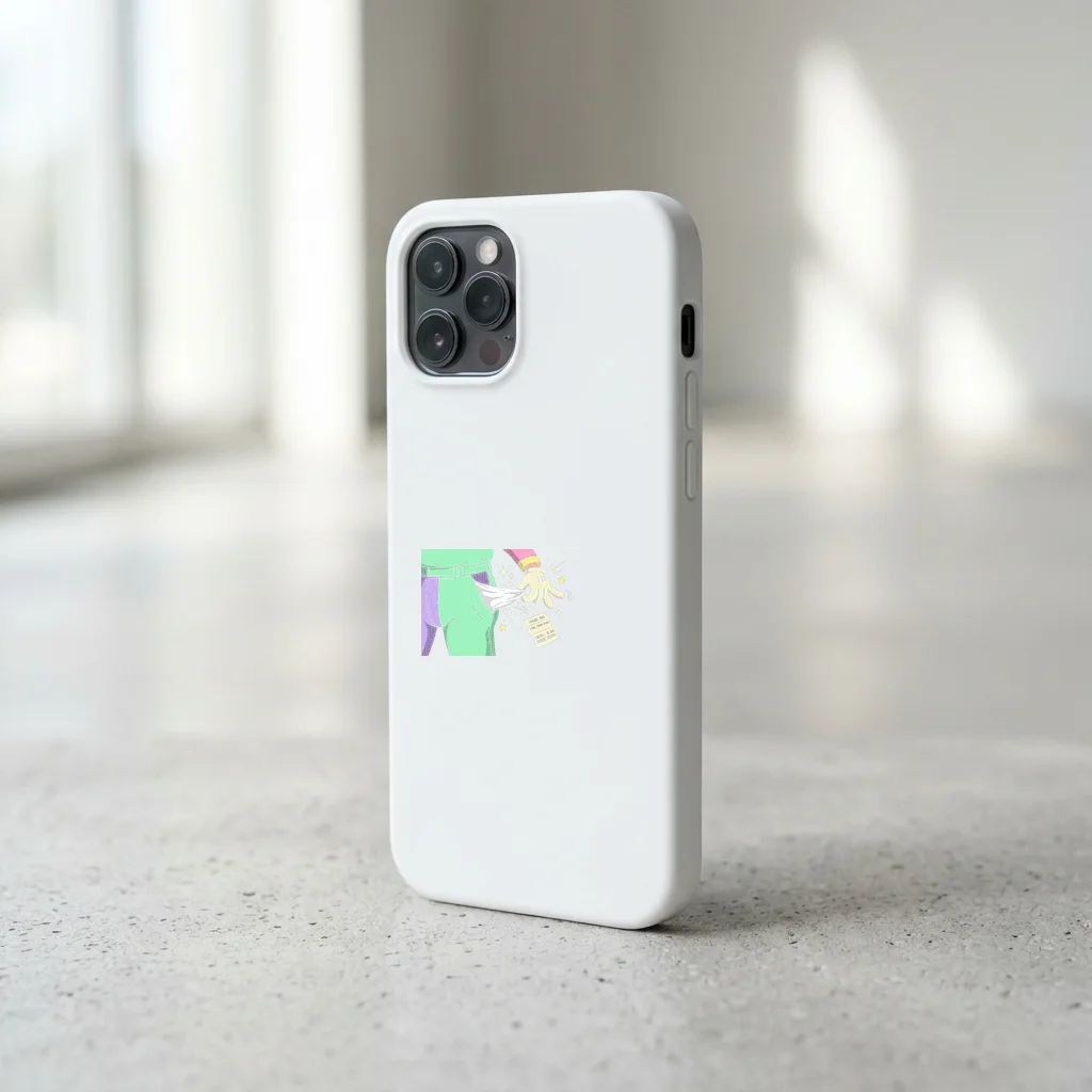 Red Button "DO NOT PUSH" — Impact Snap Smartphone Case