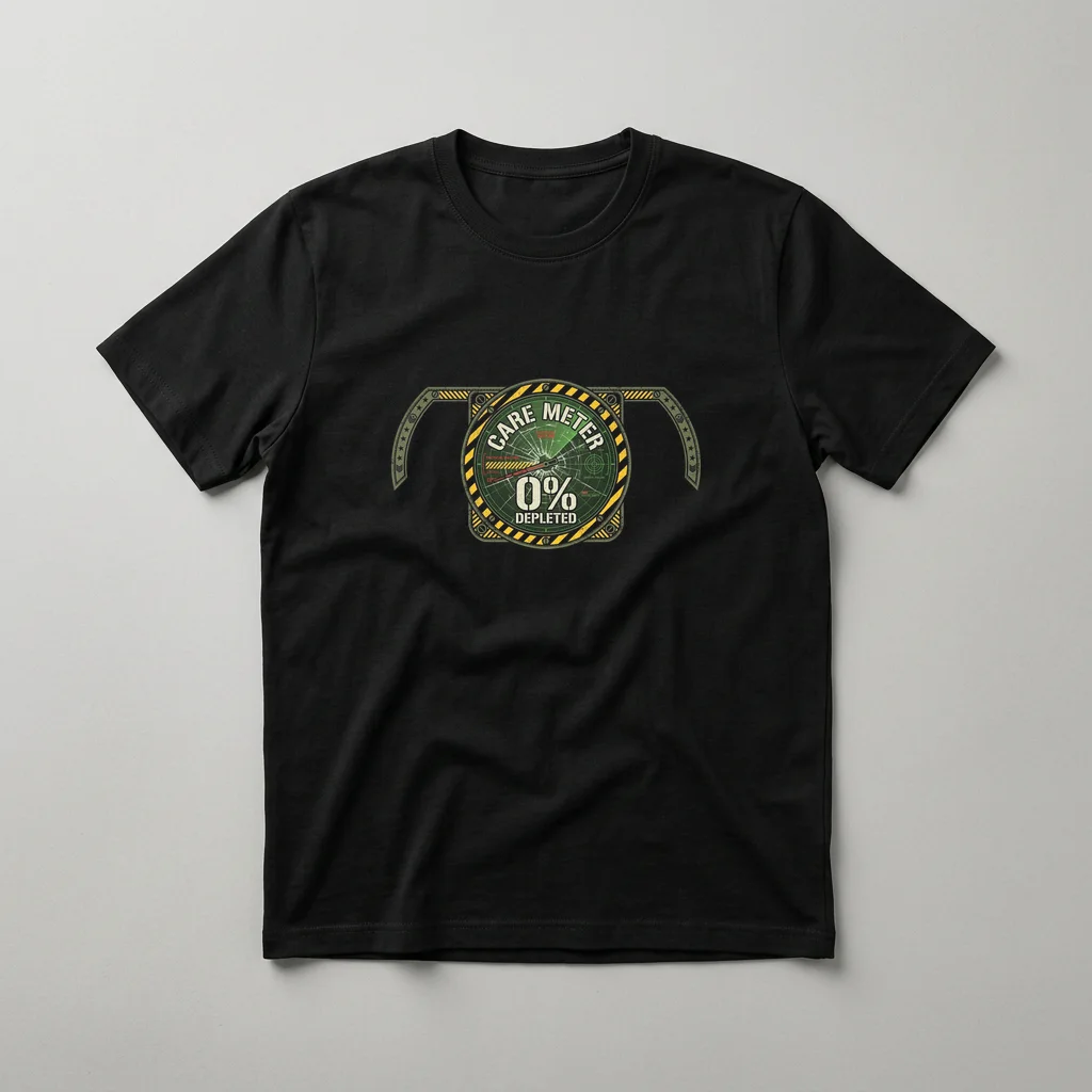 Red Button "DO NOT PUSH" — Classic Streetwear T-Shirt (Jet Black)