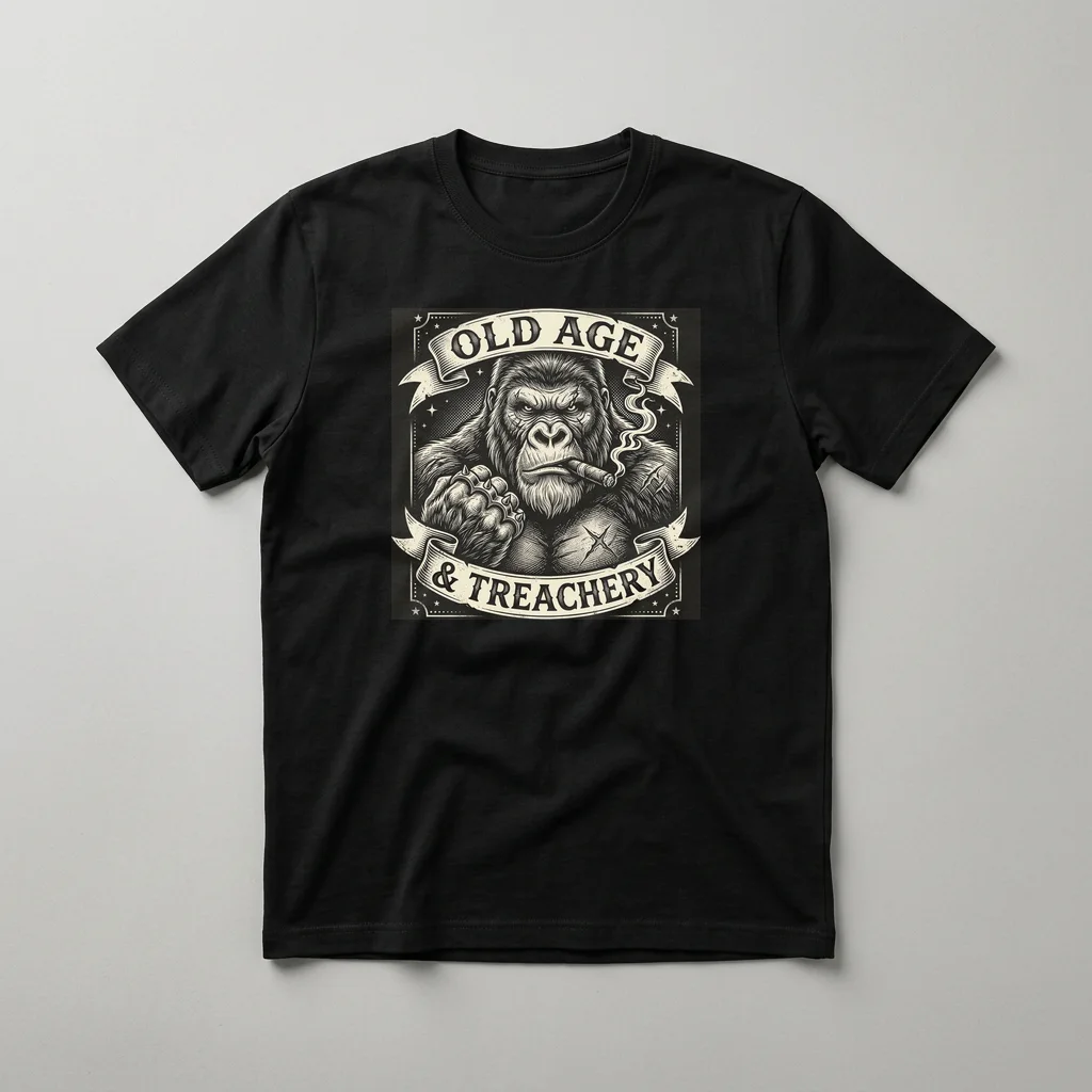 Corner Signal Art — Classic Streetwear T-Shirt (Jet Black)