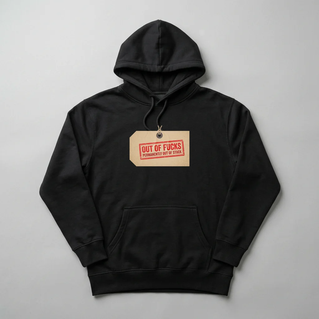 The Lighthouse Crab Mechanic — Heavyweight Pullover Hoodie (Charcoal Black)