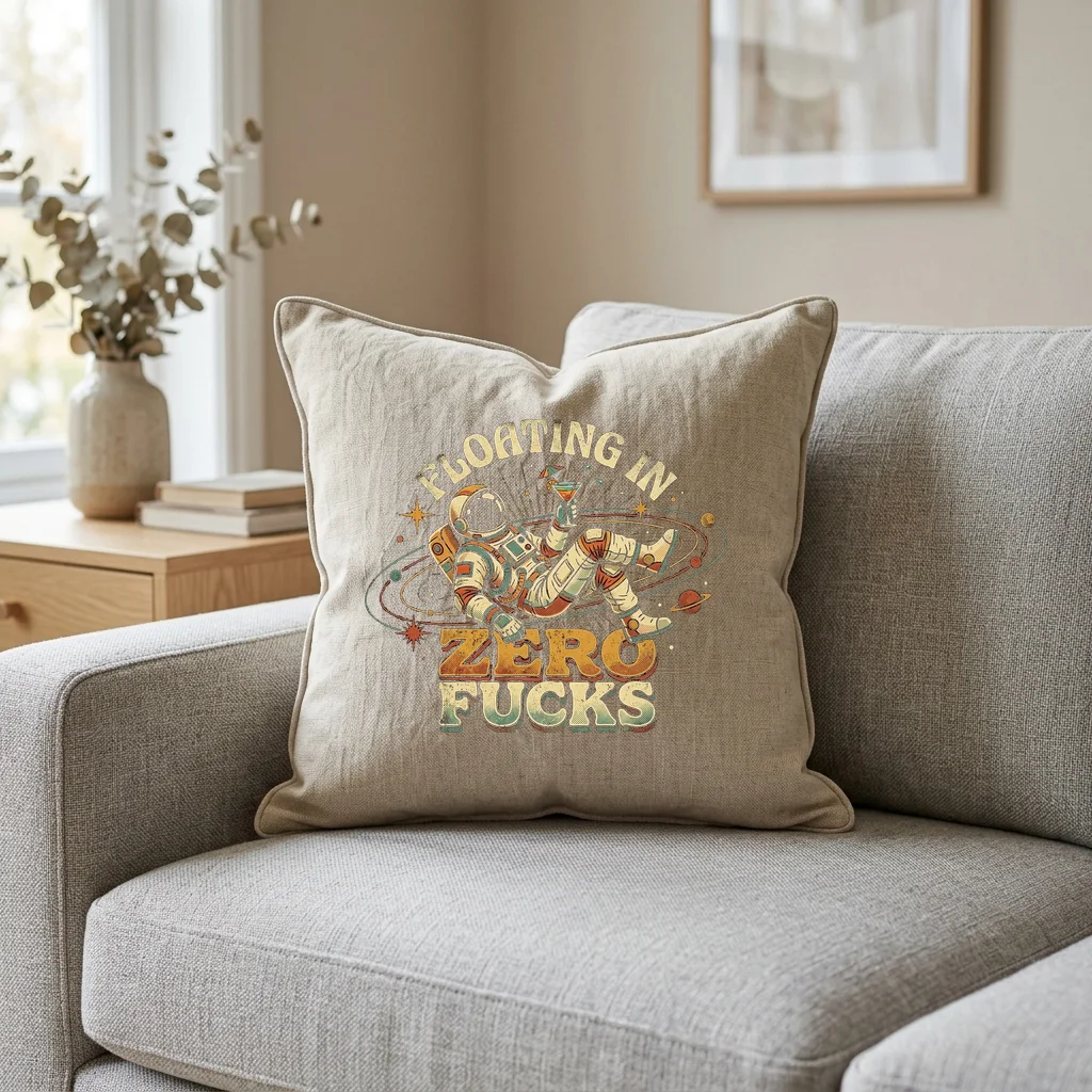 My Retirement Plan Has a Tool Belt Stainless Steel Water Bottle — Square Linen Throw Pillow 18x18 (Natural Linen)