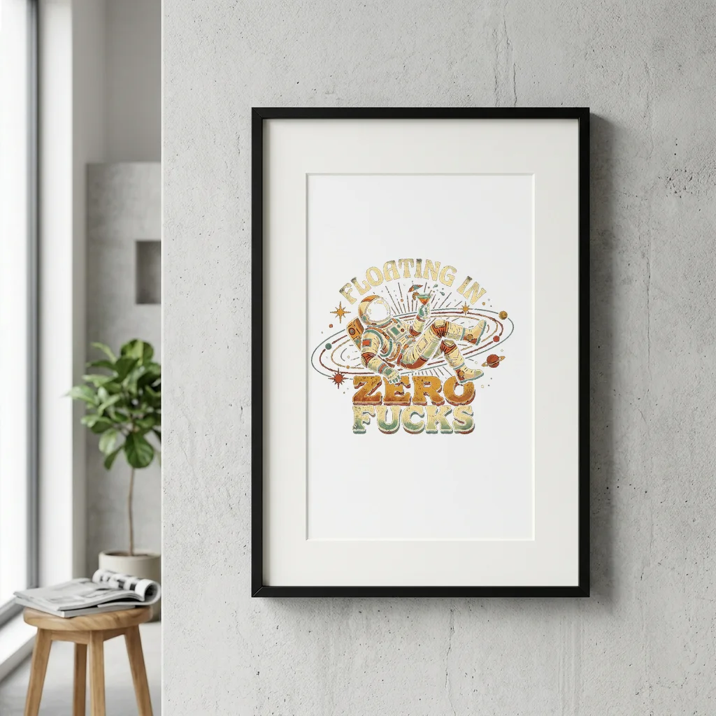 My Retirement Plan Has a Tool Belt Stainless Steel Water Bottle — Gallery Framed Art Poster (Exhibition Frame)