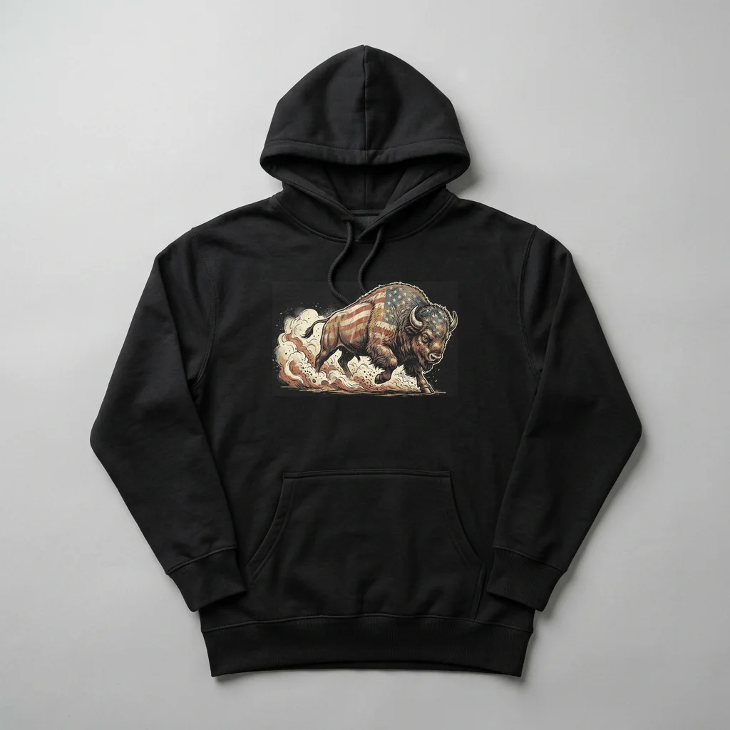Neon Controller Arcade — Heavyweight Pullover Hoodie (Charcoal Black)