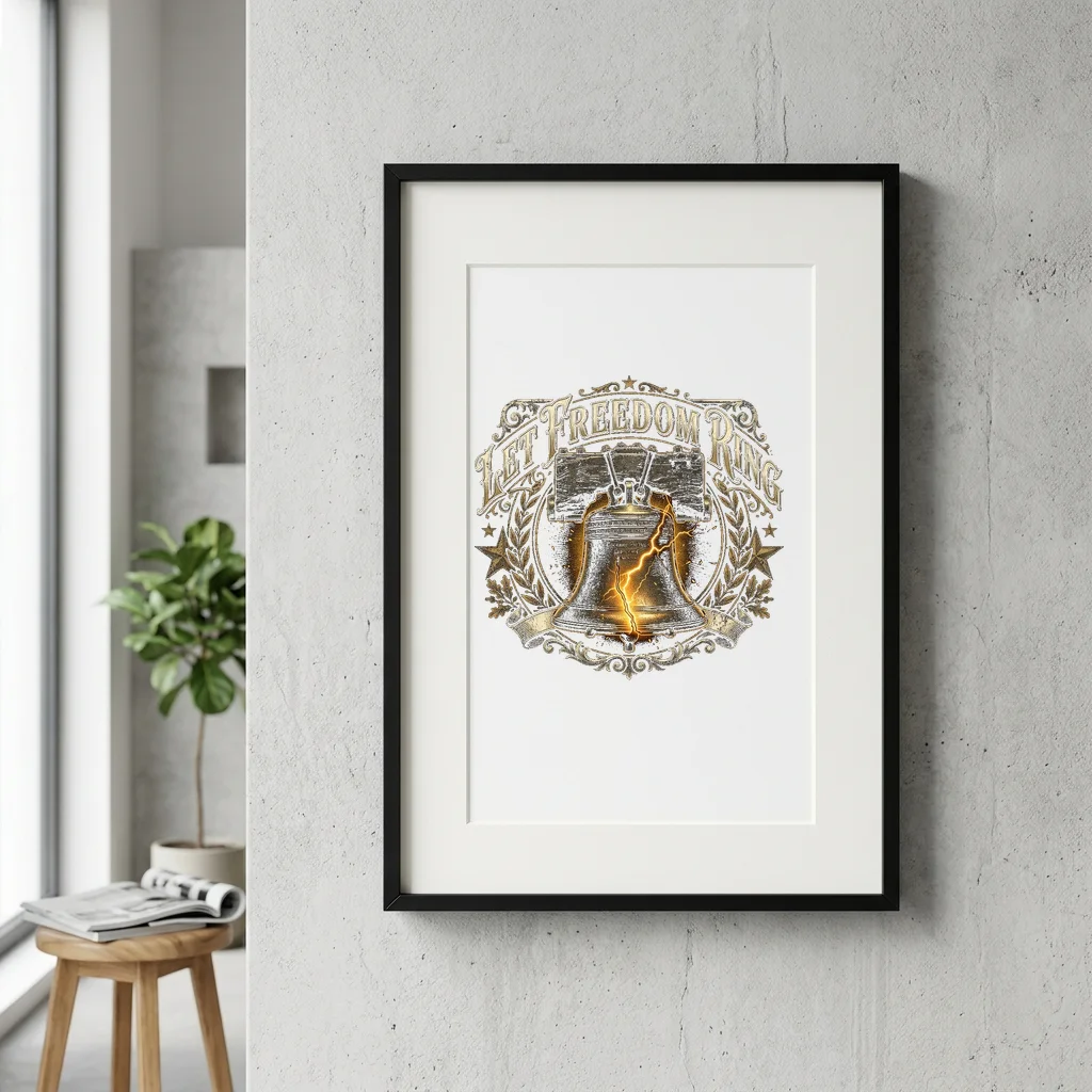 Moon Moth and Thorns Throw — Gallery Framed Art Poster (Exhibition Frame)
