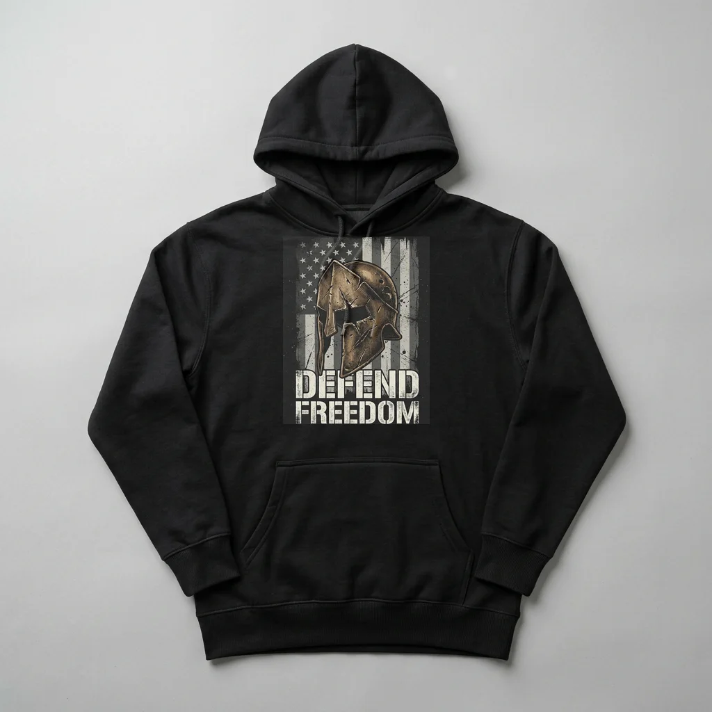 Moonlit Court Fantasy Art Print — Heavyweight Pullover Hoodie (Charcoal Black)