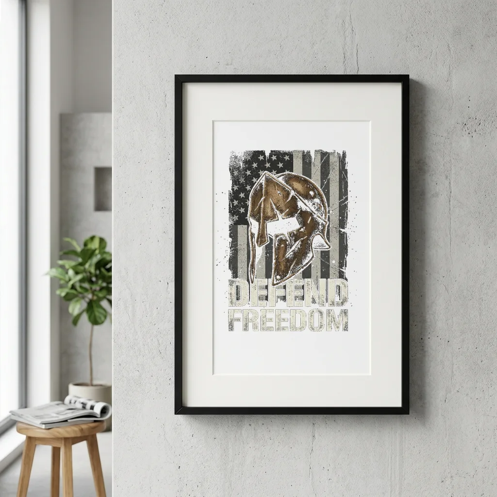 Moonlit Court Fantasy Art Print — Gallery Framed Art Poster (Exhibition Frame)