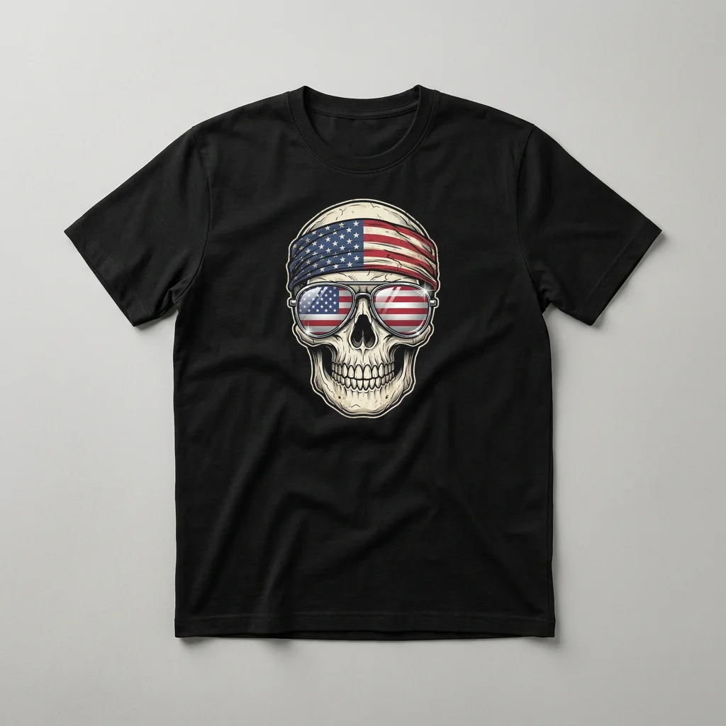 Matching Wolf & Moon Pair — Classic Streetwear T-Shirt (Jet Black)